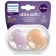 Suzete ultra soft Philips Avent, 6-18 luni, 2 bucati, SCF091/33, Philips 590640