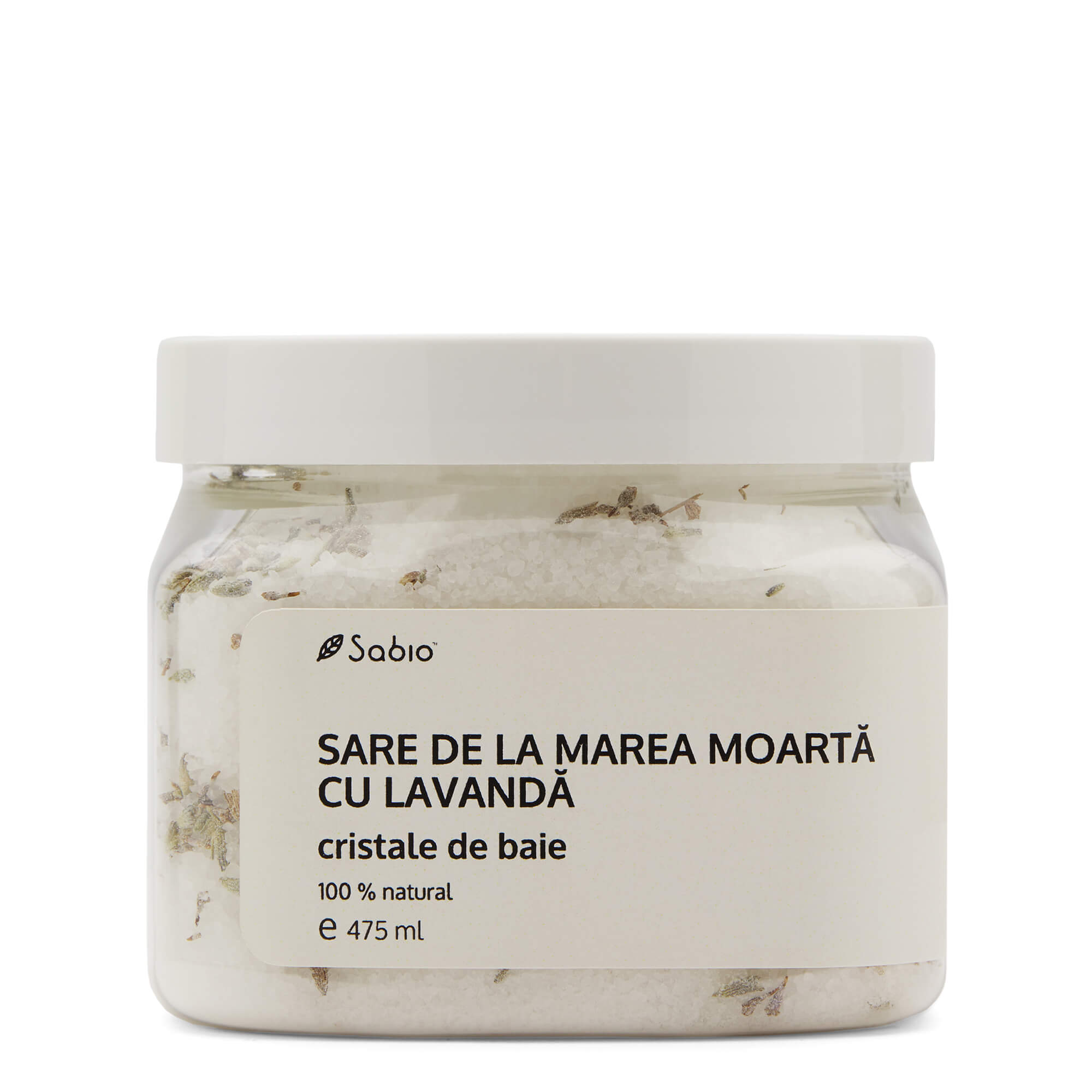 Sare de la Marea Moarta cu Lavanda, 500 g, Sabio