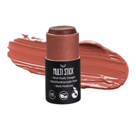 Stick 2 in 1 pentru buze si obraji, 6 g, 02 Brown, Beauty Made Easy