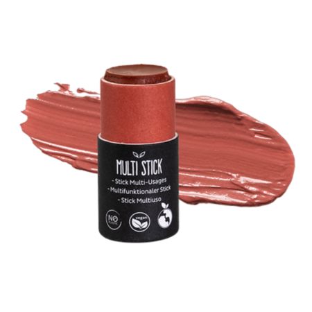 Stick 2 in 1 pentru buze si obraji, 01 Red, 6g, Beauty Made Easy