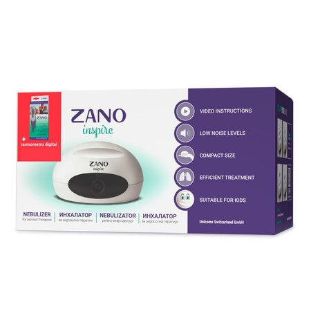Pachet Nebulizator + Termometru digital, Zano 590716