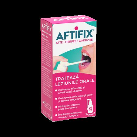 Spray oral Aftifix, 20 ml, Fiterman Pharma