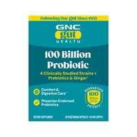 Probiotic Complex Extra Strength 100 Miliarde Culturi Vii, 20 capsule, GNC