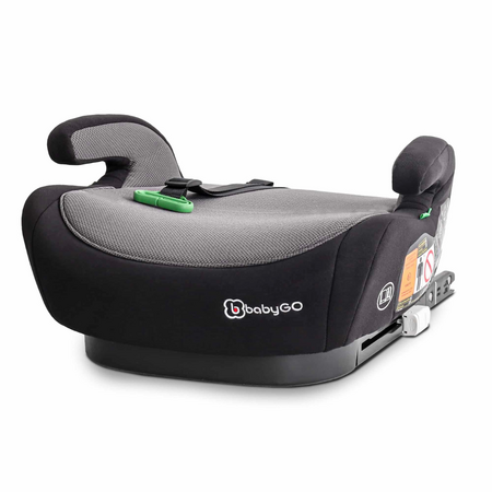 BABYGO  SCAUN AUTO BOOSTER BURSA IV BLACK 125-150 CM
