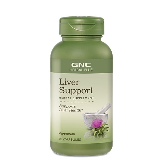 Liver Support Herbal Plus, 50 capsule, GNC