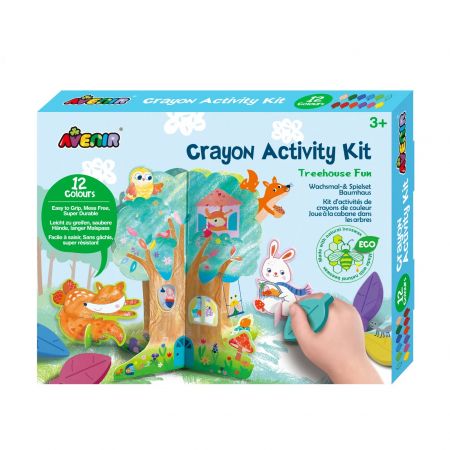 Kit de activitati cu Creioane Colorate