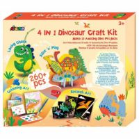 Set creativ 4in1 Dinozauri, +3 ani, Avenir