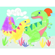 Set creativ 4in1 Dinozauri, +3 ani, Avenir 590963