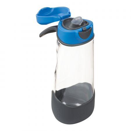 Cana din tritan cu cioc de silicon, Albastru, 600 ml, BBOX 590971