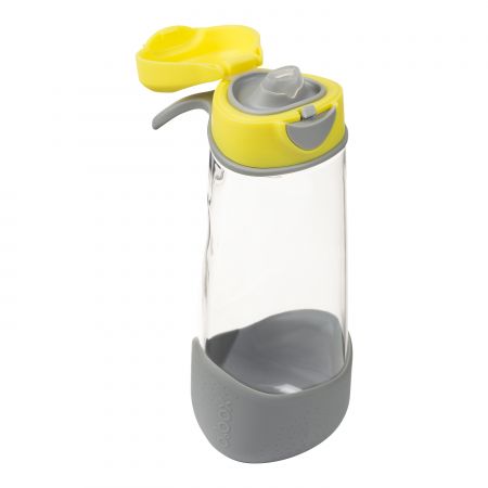 Cana din tritan cu cioc de silicon, Galben, 600 ml, BBOX 590977