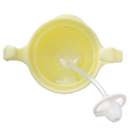 Canita cu pai, Galben, +6 luni, 240 ml, BBOX 590988