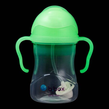 Canita cu pai, Glow in the Dark, + 6 luni, 240 ml, BBOX 591008