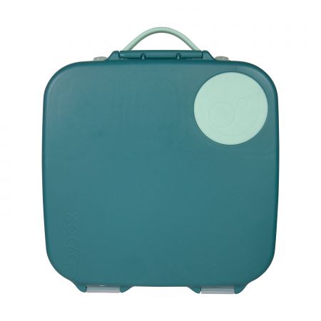 Caserola compartimentata LunchBox, Verde Smarald, 2 L, BBOX 591018