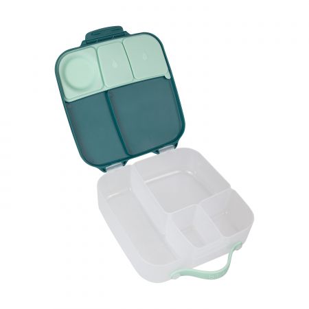 Caserola compartimentata LunchBox, Verde Smarald, 2 L, BBOX 591016