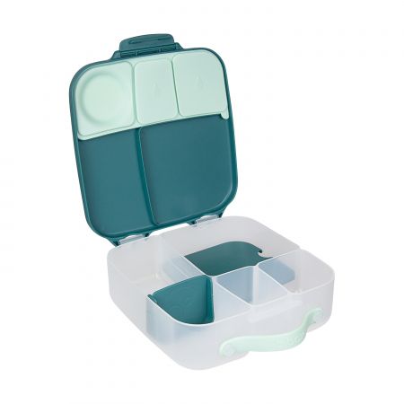 Caserola compartimentata LunchBox, Verde Smarald, 2 L, BBOX 591014