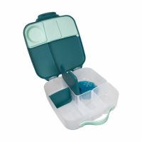 Caserola compartimentata LunchBox, Verde Smarald, 2 L, BBOX
