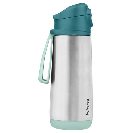 Termos cu cioc din silicon, Verde Smarald, 500 ml, BBOX 591105