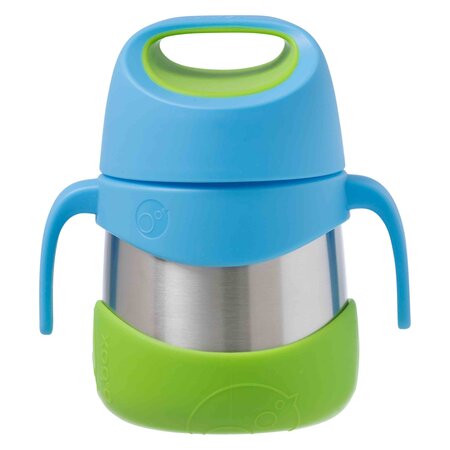Termos pentru mancare, Albastru/ Verde, 335 ml, BBOX 591154