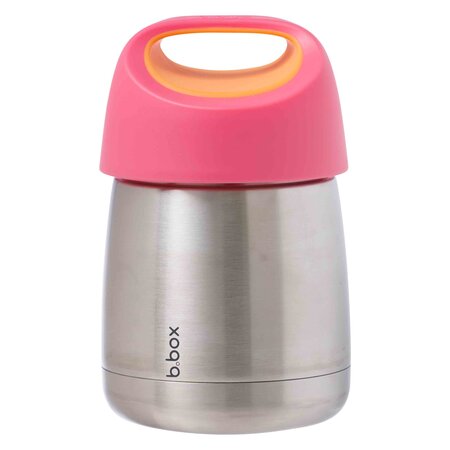 Termos pentru mancare, Roz/ Portocaliu, 335 ml, BBOX 591161