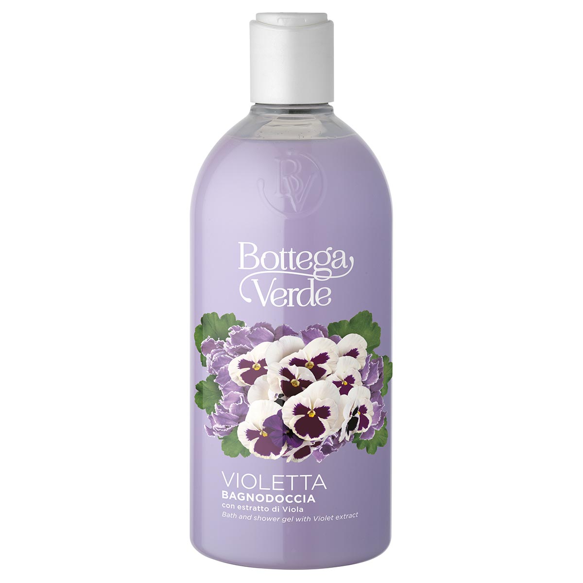 Gel de dus hidratant cu extract de violete, 400 ml, Bottega Verde