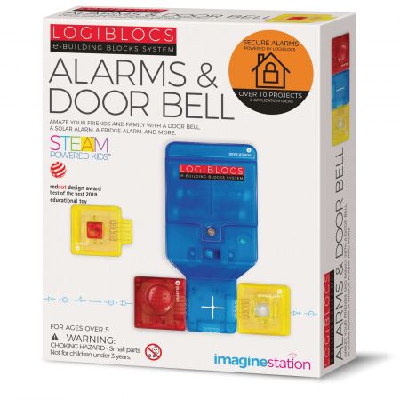 Joc electronic Logiblocs set Alarma & Sonerie, 4M