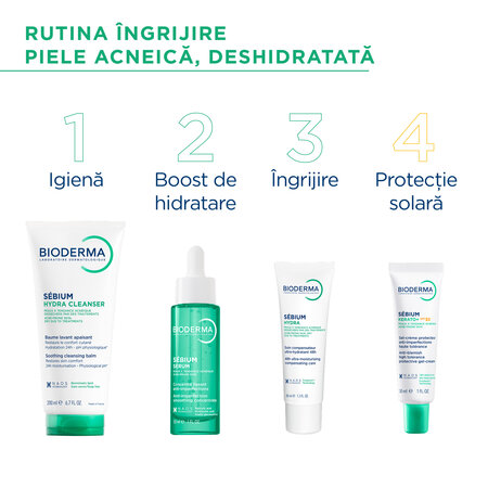 Crema hidratanta Sebium Hydra, 30 ml, Bioderma 794251