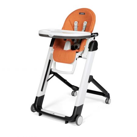 Scaun de masa 2 in 1 Siesta Follow Me, Wonder Orange, Peg Perego