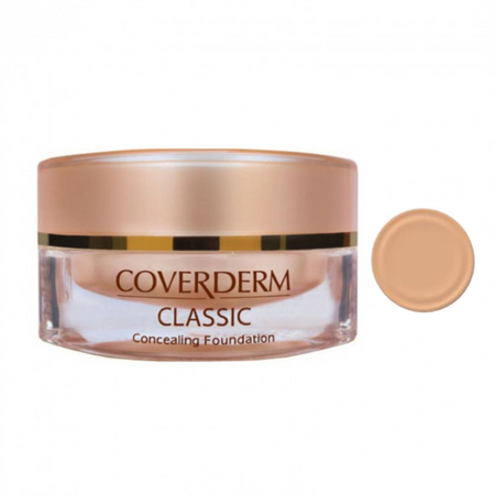 Fond de ten cu SPF 30 Classic, Nr. 3,15 ml, Coverderm
