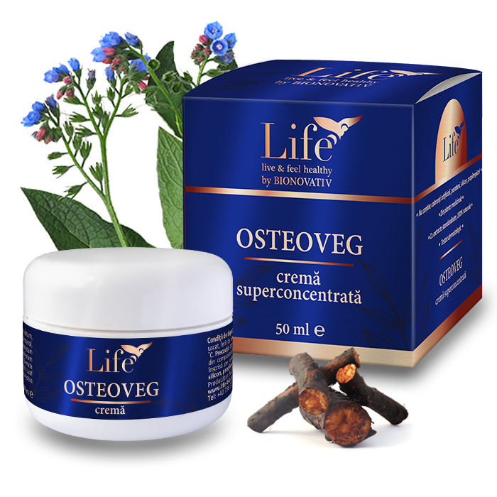 Osteoveg crema superconcentrata, 50 ml, Bionovativ