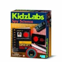 Set educativ Stem Stiinta Spionului KidzLabs, 8+ ani, 4M