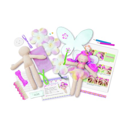 Set creativ Realizeaza propria Papusa Zana, 8+ ani, 4M 591654