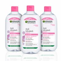 Pachet Garnier apa micelara pentru ten sensibil Skin Naturals, 3 x 700 ml, Loreal