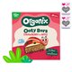 Batoane ecologice din ovaz integral, Capsuni si mere, 12 luni+, 6 batoane x 23 g, Organix 824793