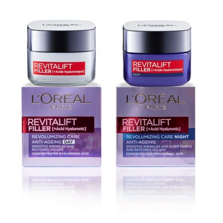 Crema de zi antirid, 50 ml+50 ml, Loreal Paris