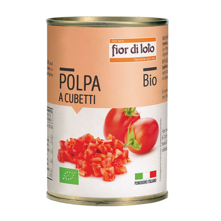 Rosii bio cubulete, 400 g, Fior di Loto