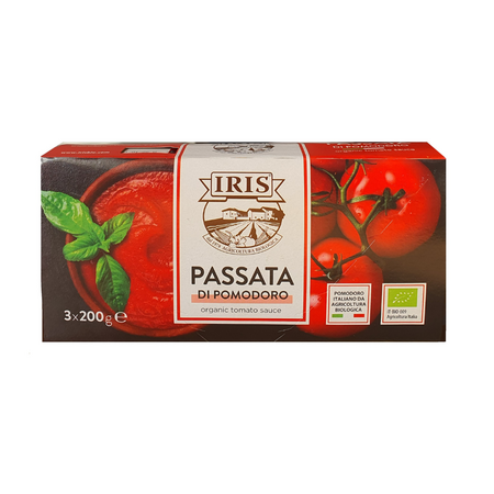 Rosii bio pasate, 3 x 200 g, Iris Bio