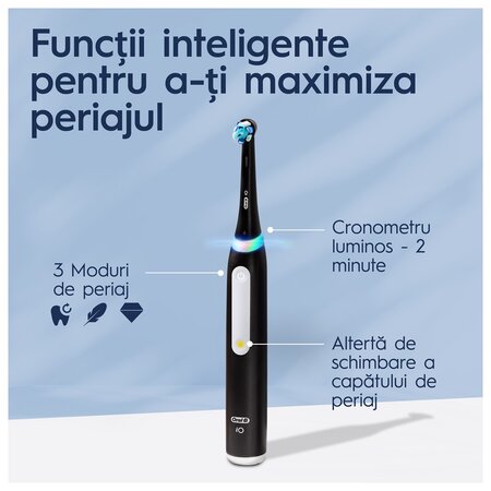 Periuta electrica IO3, Neagra, Oral B 592299