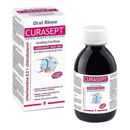 Apa de gura cu clorhexidina, 0.20%, 250 ml, Curasept