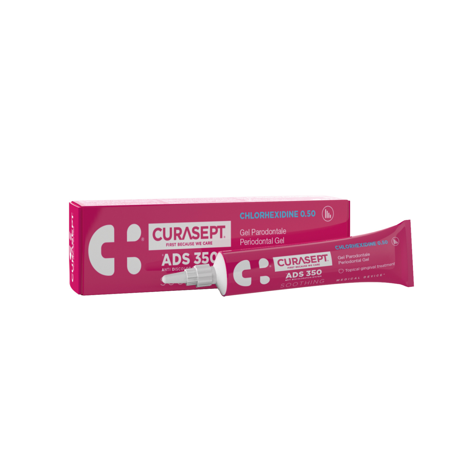 Gel parodontal cu clorhexidina, 0.5%, 40 ml, Curasept