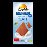 Ciocolata dietetica cu lapte, 80 g, Gerble