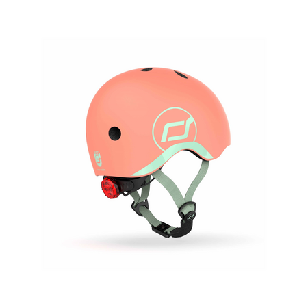 Casca de protectie pentru copii, Led Peach, Scoot & Ride 592635