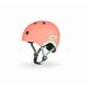 Casca de protectie pentru copii, Led Peach, Scoot & Ride 592636