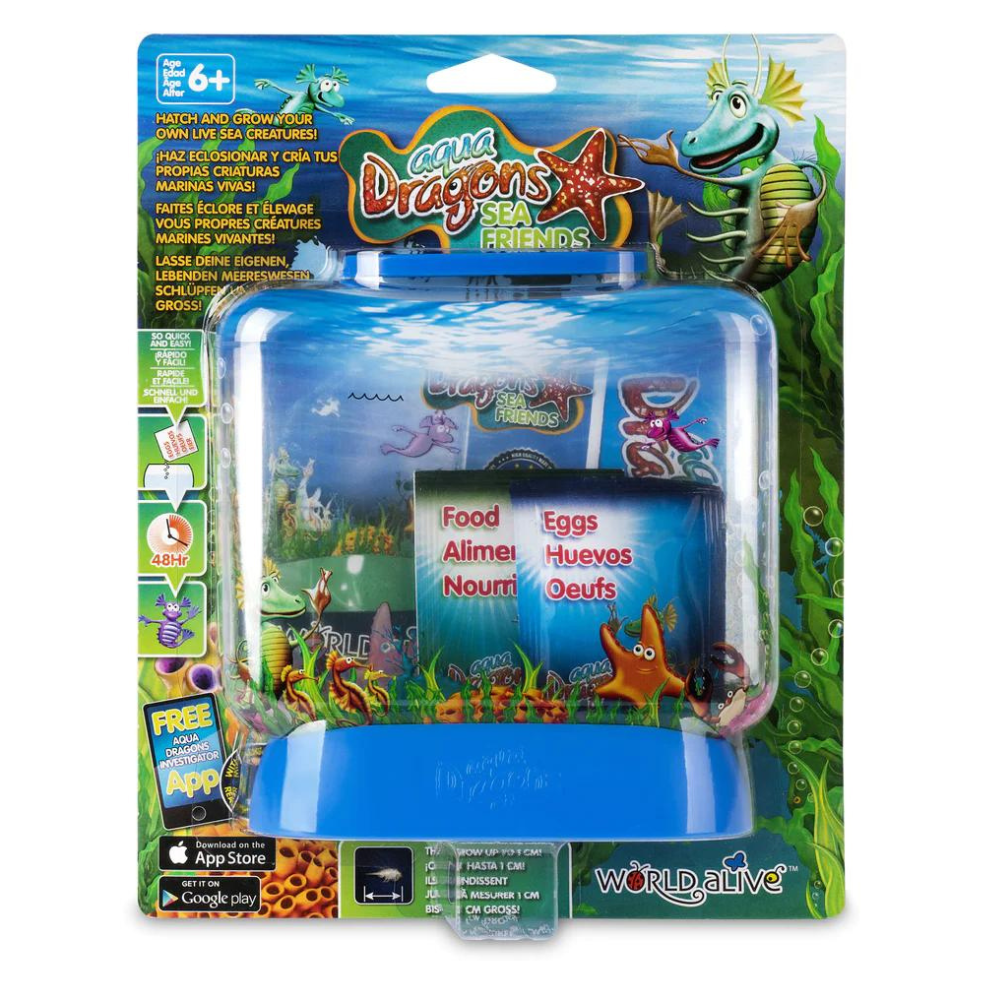 Set educativ Stem Sea Friends Basic, +6 ani, Aqua Dragons