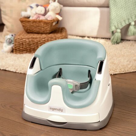 Scaun de masa 2 in 1, 6 luni+, Mist, Ingenuity 593404