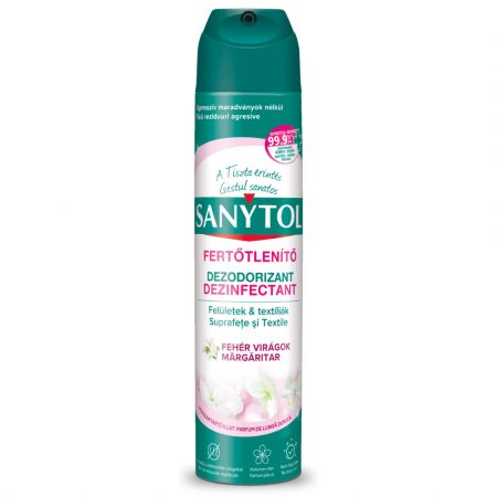 Spray Dezinfectant dezodorizant cu Margaritar, 300 ml, Sanytol