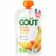 Piure bio de caise si banane, +4 luni, 120 g, Good Gout 593801