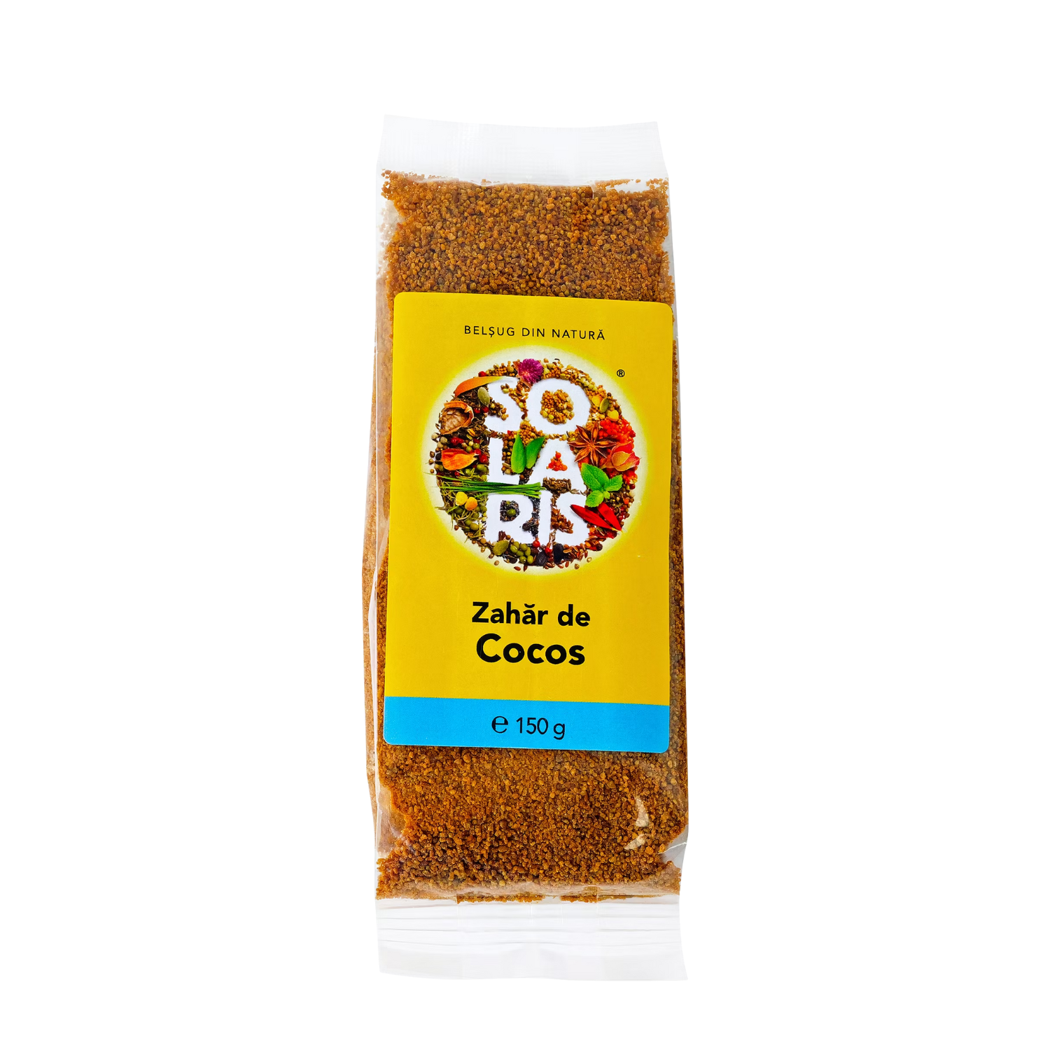 Zahar de cocos, 150 g, Solaris