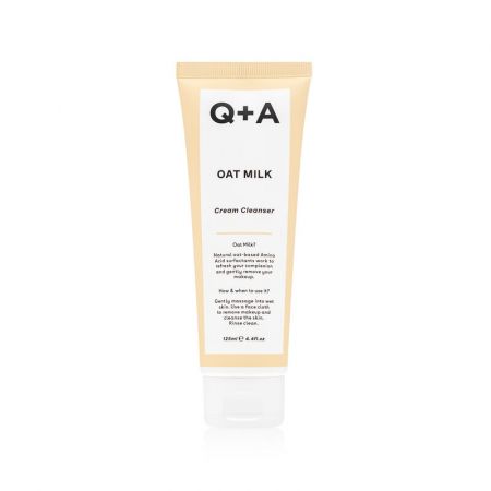 Crema demachianta cu lapte de ovaz, 125 ml, Q+A