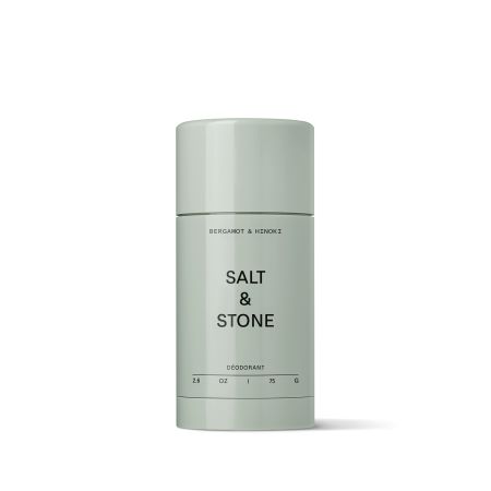 Deodorant natural cu Bergamota si Hinoki Extra Strength, 75 g, Salt & Stone