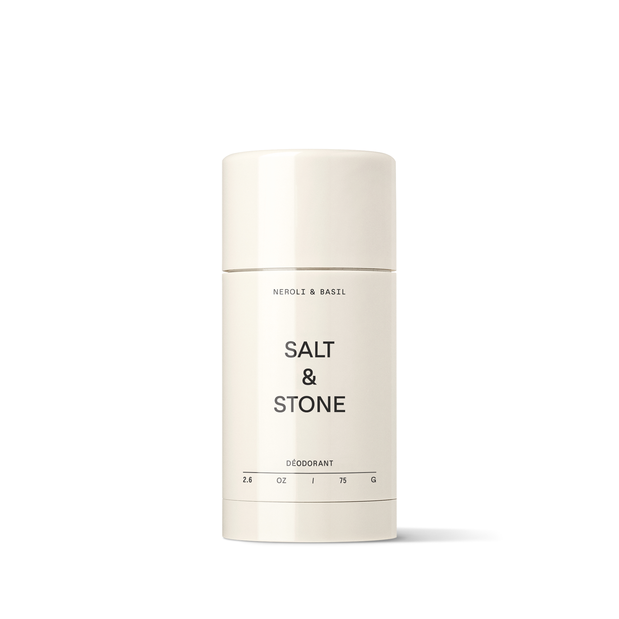 Deodorant Extra Strength, Neroli si Busuioc, 75 g, Salt & Stone